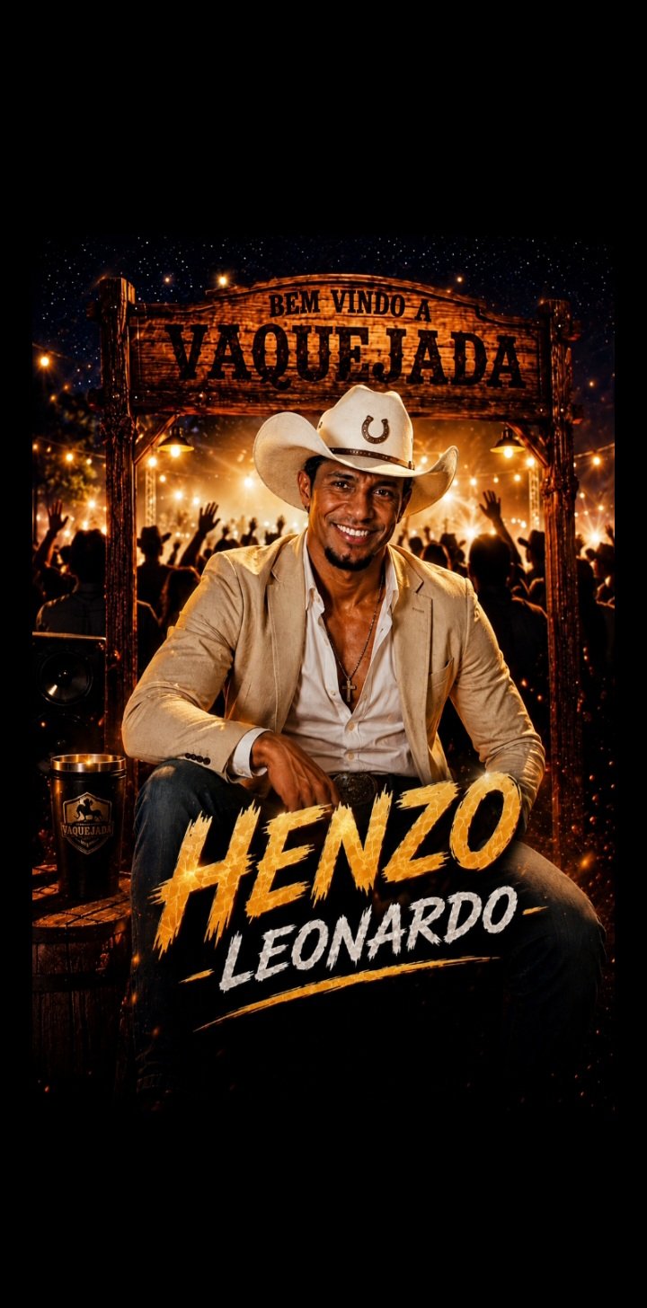 Capa de Henzo Leonardo